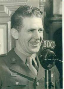 Calvin C. Davis at an American Red Cross function in Germany before he was killed. 