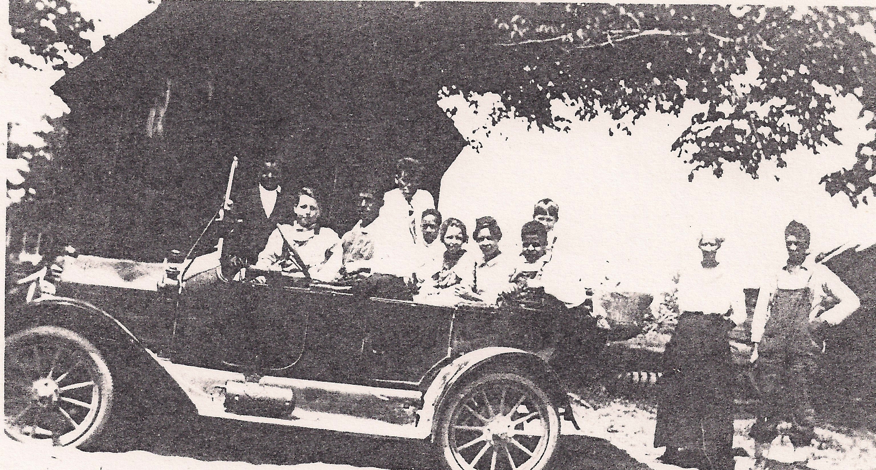 Henry and Clara first car