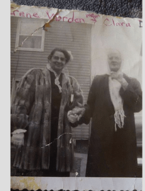 irene and clara davis 1950s