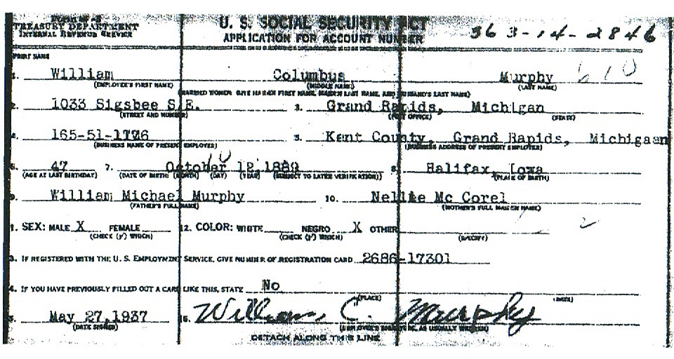 William C. Murphy SSA